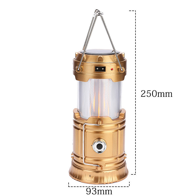 Solar LED Camping Lantern – Multi-Function Emergency Light