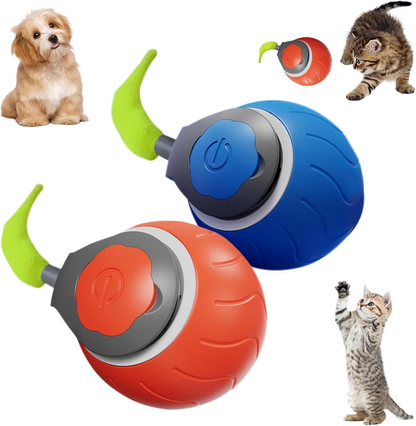 Interactive Rolling Cat Ball Toy – USB Rechargeable