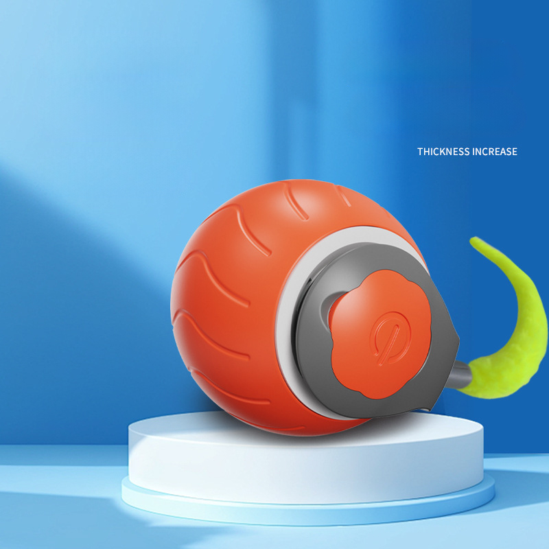 Interactive Rolling Cat Ball Toy – USB Rechargeable