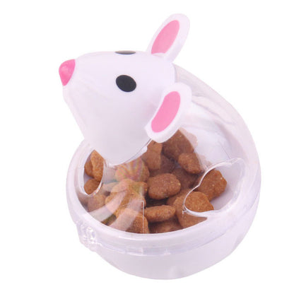 Interactive Cat Treat Dispenser Ball – Slow Feeder Tumbler Toy