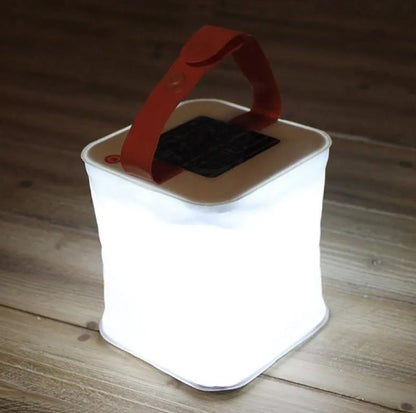 Solar Collapsible LED Camp Lantern – USB Rechargeable