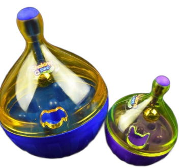 Interactive Cat Treat Dispenser Ball – Slow Feeder Tumbler Toy