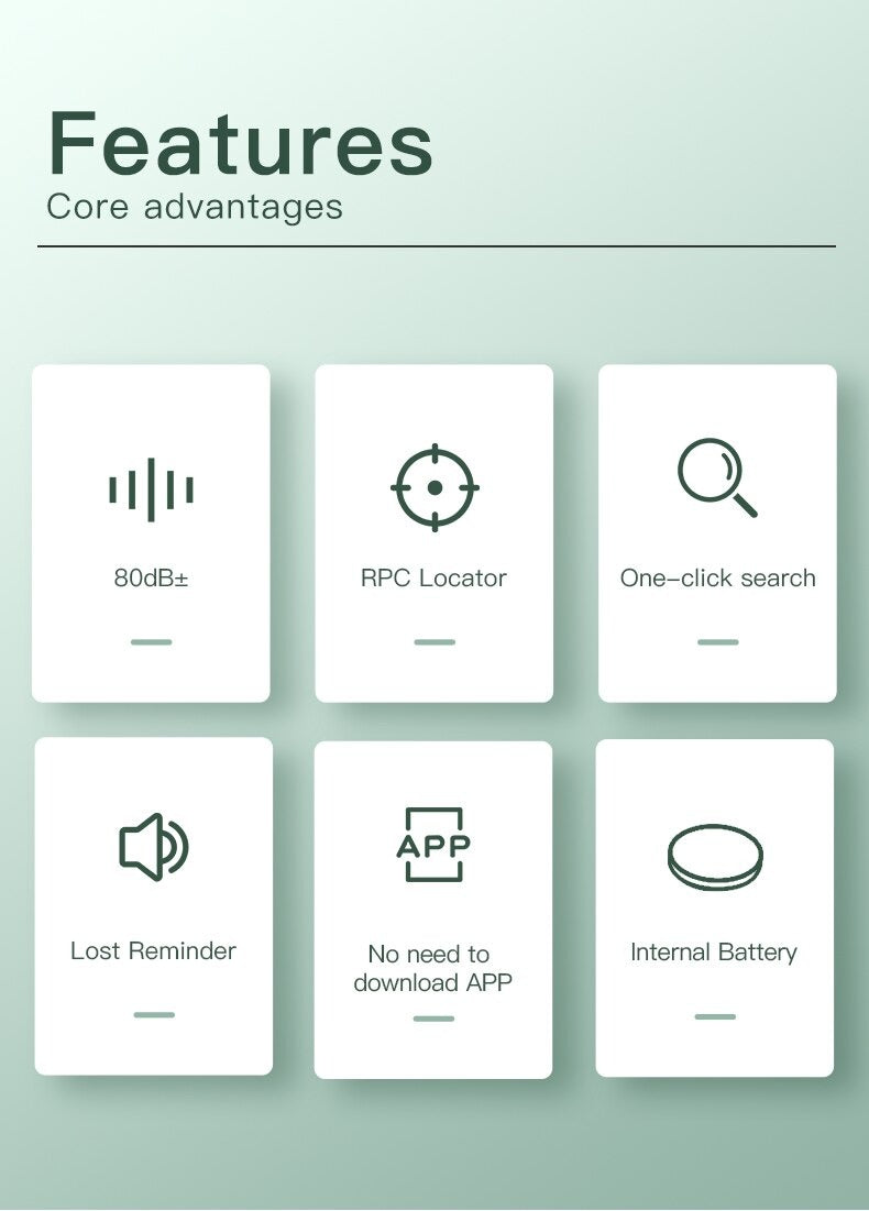 Bluetooth Item Tracker for Apple Find My Devices
