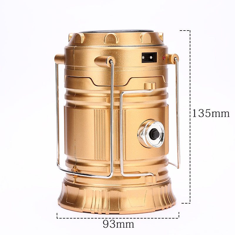 Solar LED Camping Lantern – Multi-Function Emergency Light