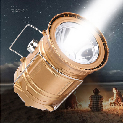 Solar LED Camping Lantern – Multi-Function Emergency Light