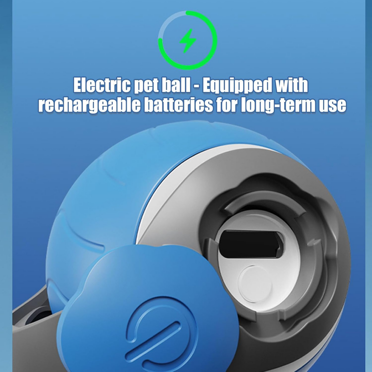 Interactive Rolling Cat Ball Toy – USB Rechargeable