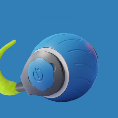 Interactive Rolling Cat Ball Toy – USB Rechargeable