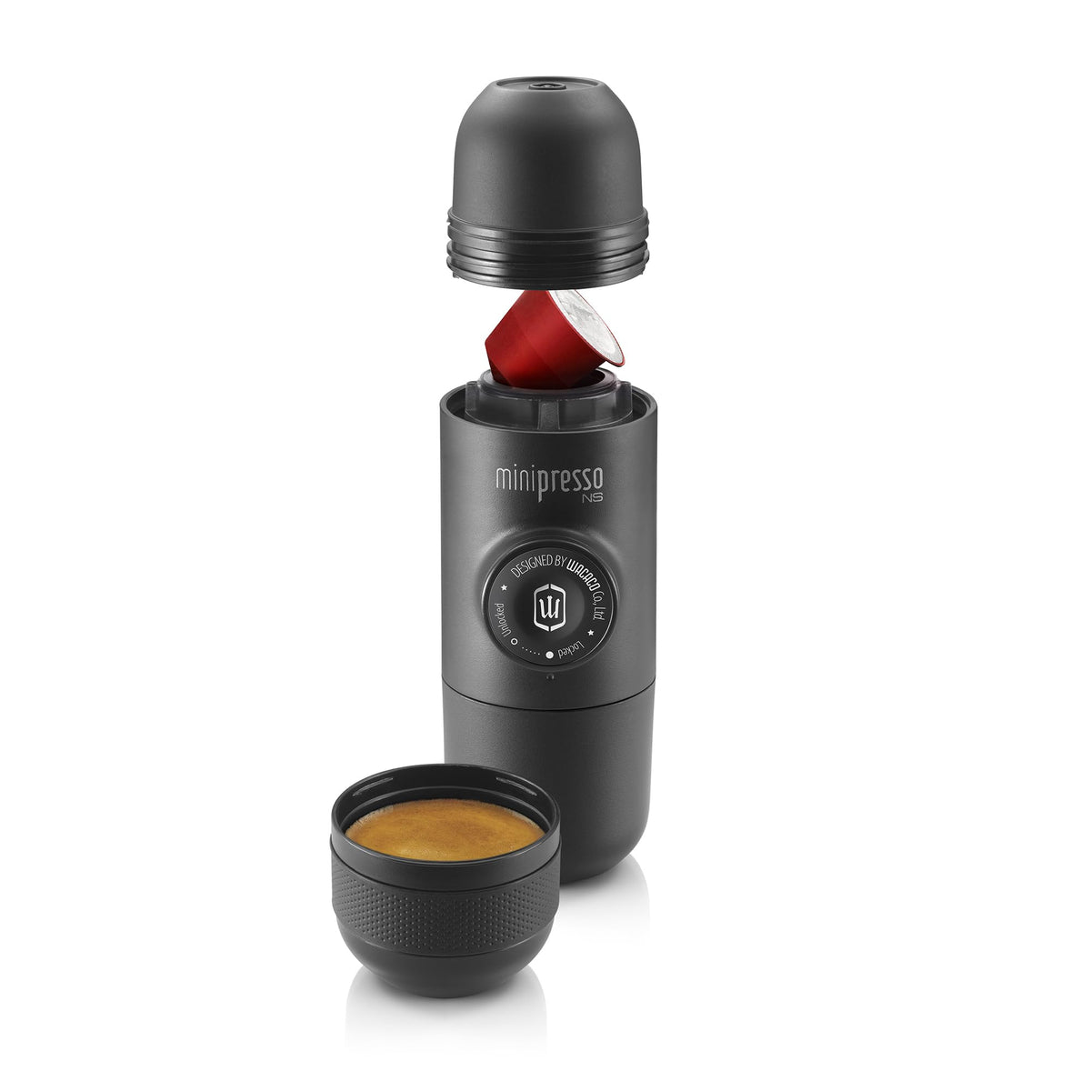 WACACO Minipresso NS – Portable Espresso Machine for Nespresso Capsules